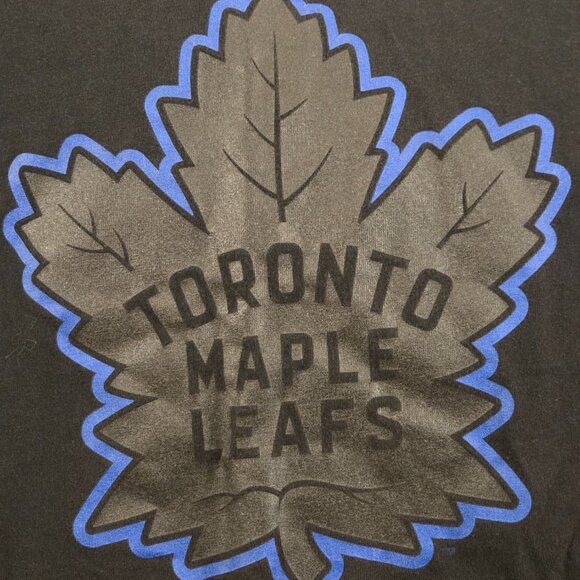 Toronto Maple Leafs NHL Tee – Official, Size L, Black - Picture 3 of 4